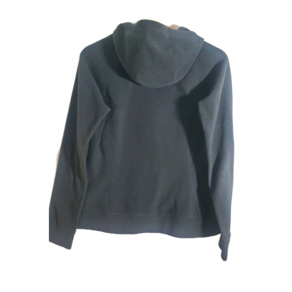 North Face Women's Fleece Hoodie S Black Pullover - Picture 5 of 7